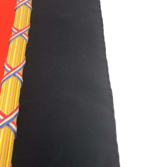 HERMES Black Silk Scarf - Picture 3 of 6